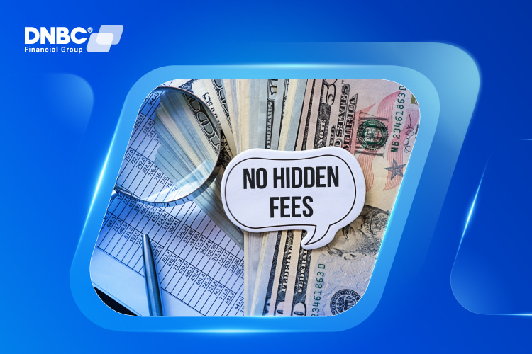 Avoid Hidden Fees with Multi-Currency Accounts Illustration showing how multi-currency accounts help reduce hidden fees in global transactions.