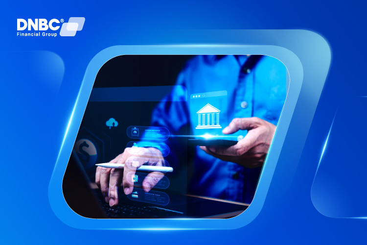 Global Payment Tracking with SWIFT GPI Illustration of real-time tracking of international payments using SWIFT GPI technology, showing a world map and payment routes.