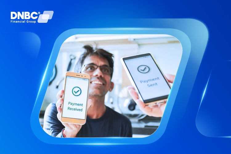 Diagram showing the process and timeline of traditional SEPA credit transfers across banks in the SEPA network.