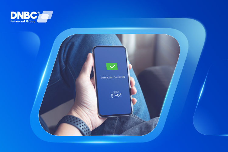 Sending Money from Canada to US via Mobile App Person using a mobile app to send money from Canada to the US quickly and securely