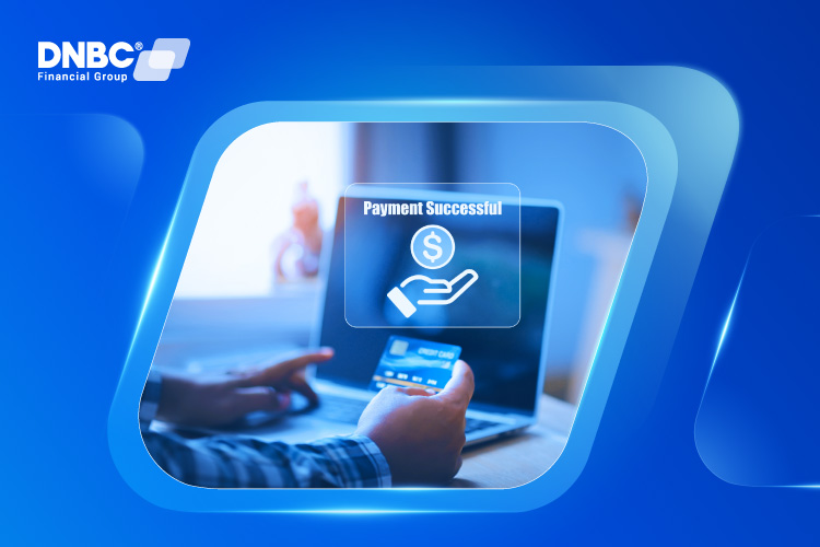 Screenshot of DNBC’s online platform for initiating SEPA payments.