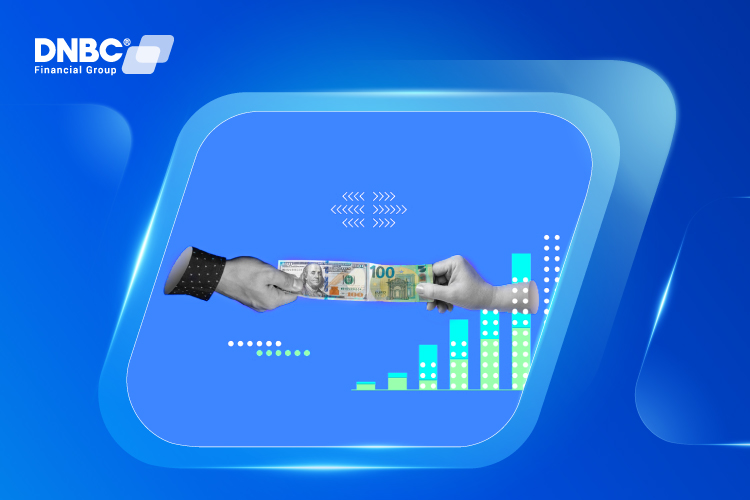 Transparent Cross-Border Transaction Process – DNBC Platform Interface Screenshot of DNBCnet interface showing transparent cross-border payment details and currency conversion rates.