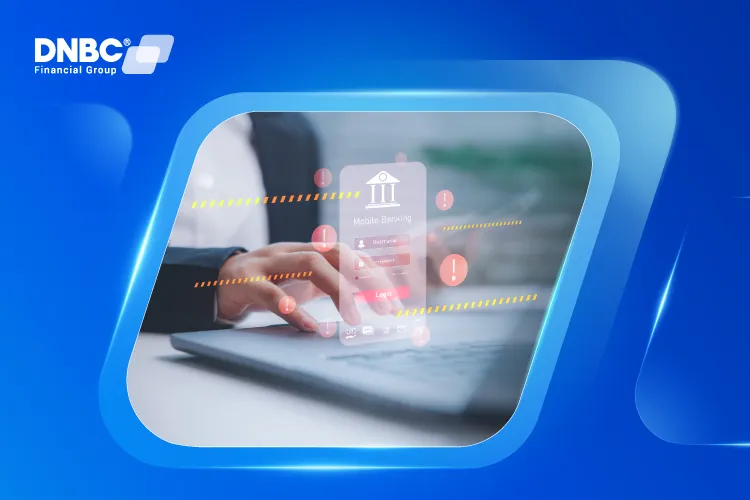 Warning Signs of Bank Account Fraud Smartphone screen showing suspicious transactions and fraud alerts from a bank app.